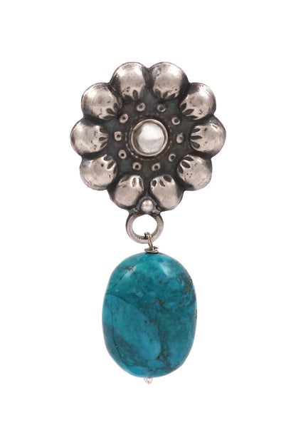 Floral Stone Earrings 