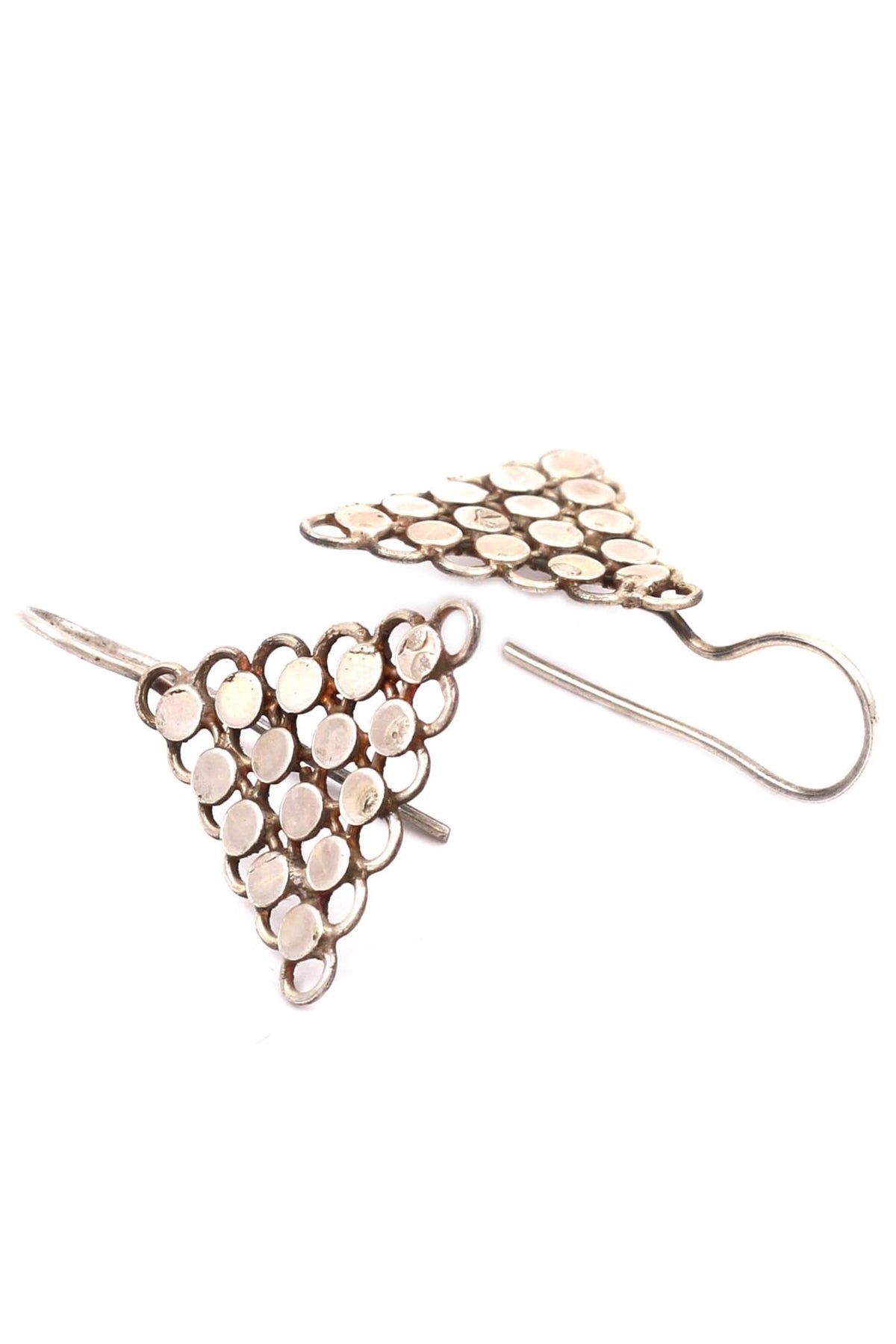 Cutwork Geometric Earrings 