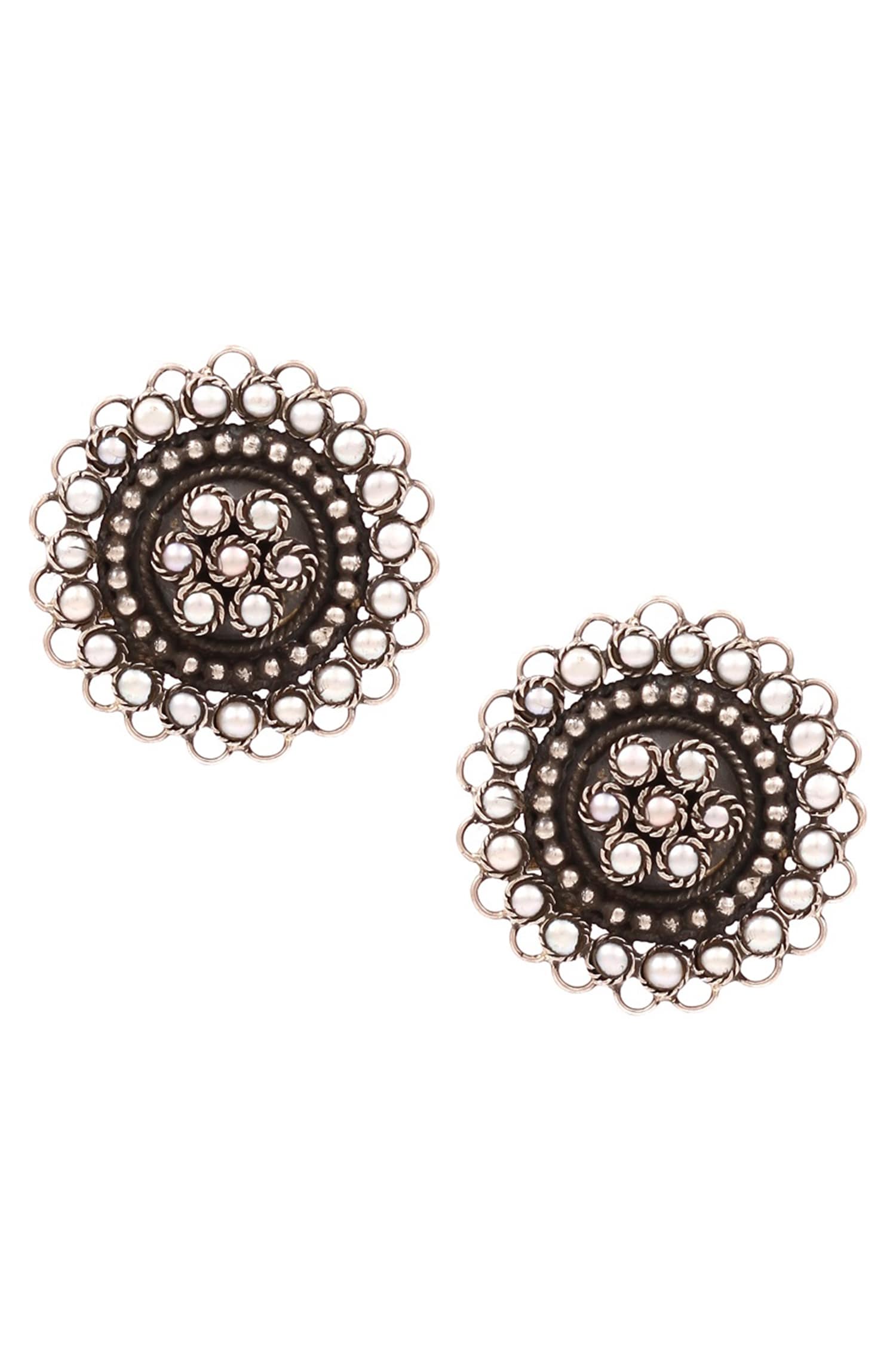 Stone Studded Earrings 