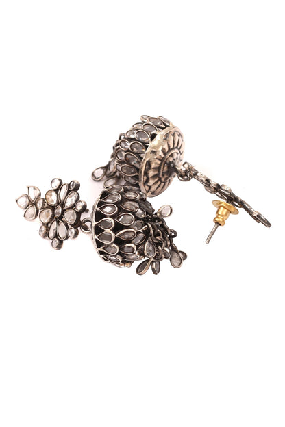 Stone Encrusted Earrings 