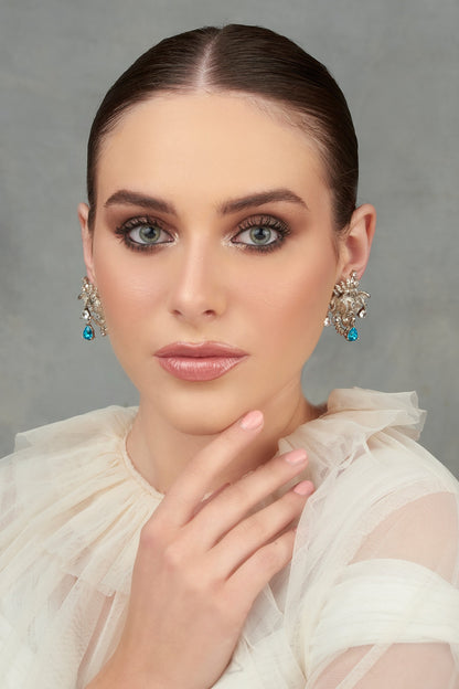 Elephant Motif Ear Studs 
