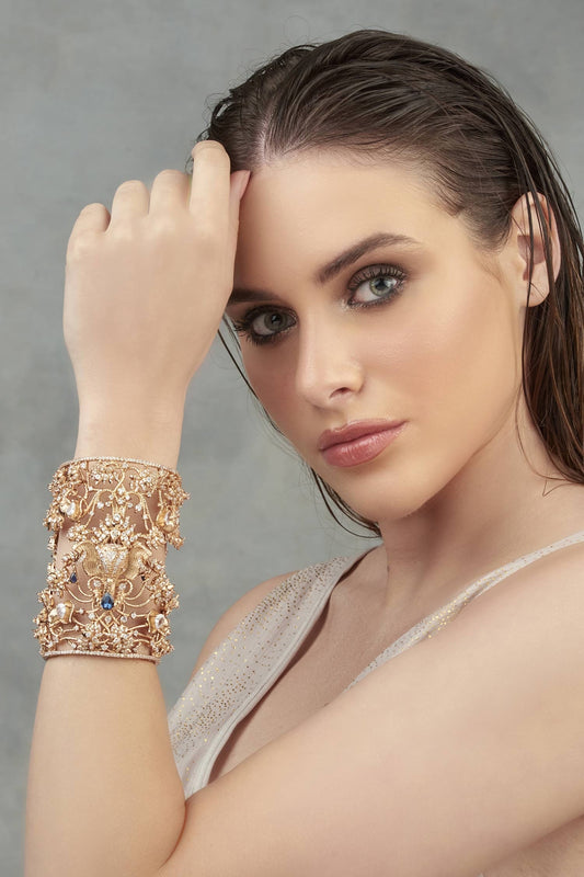 Handcrafted Cutwork Bracelet 