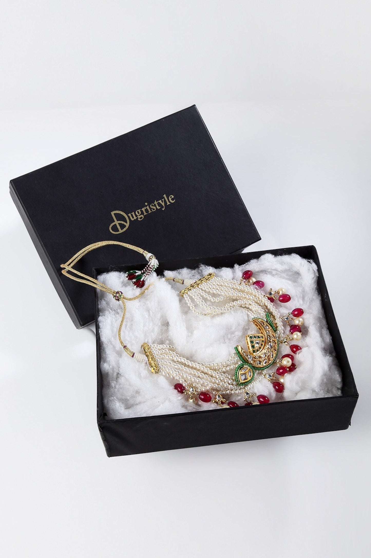 Crescent Moon Kundan Choker 