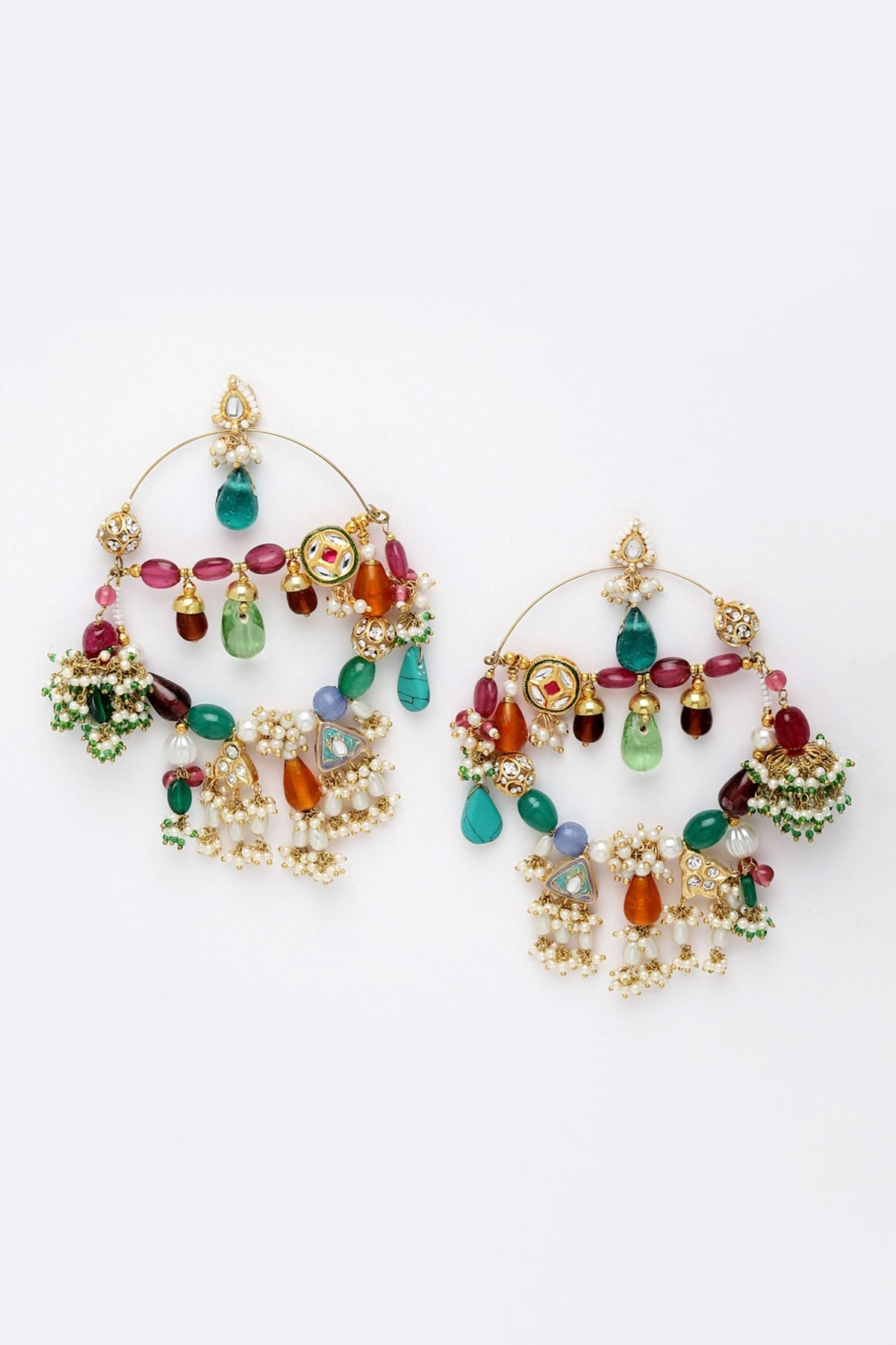 Bead Drop Dangler Earrings 