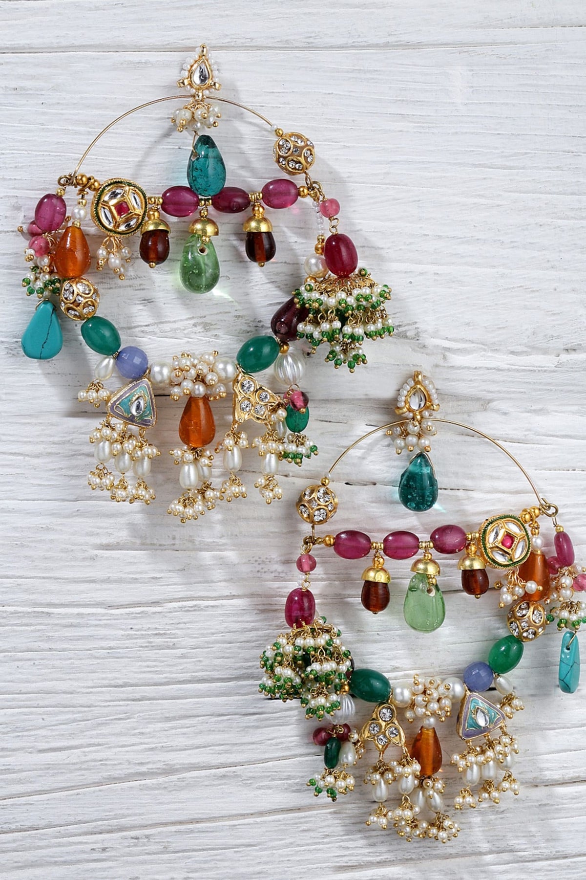 Bead Drop Dangler Earrings 