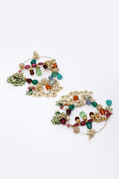 Bead Drop Dangler Earrings 