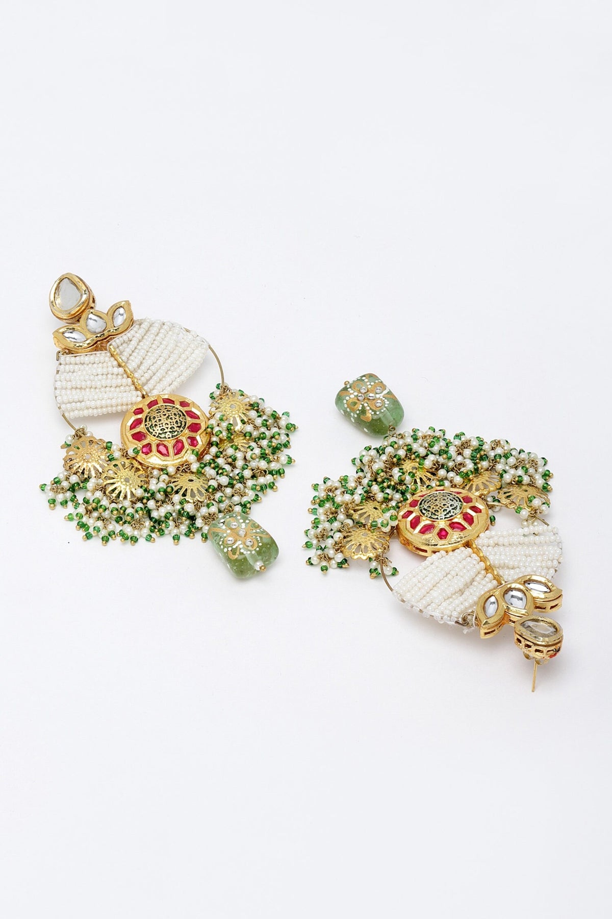 Kundan Embellished Dangler Earrings 