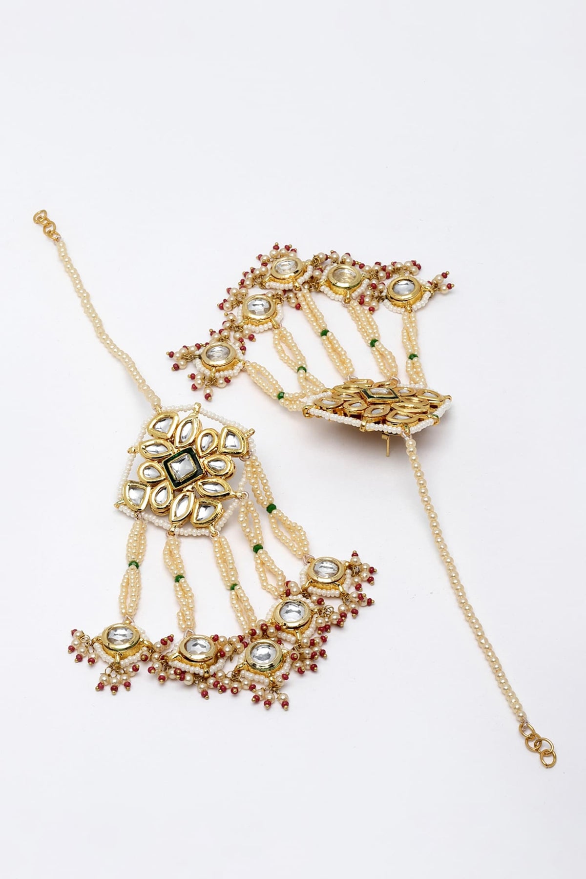 Kundan Embellished Dangler Earrings 
