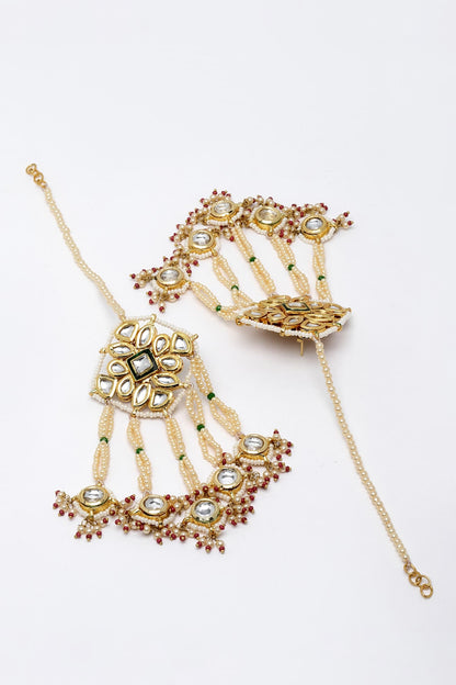 Kundan Embellished Dangler Earrings 