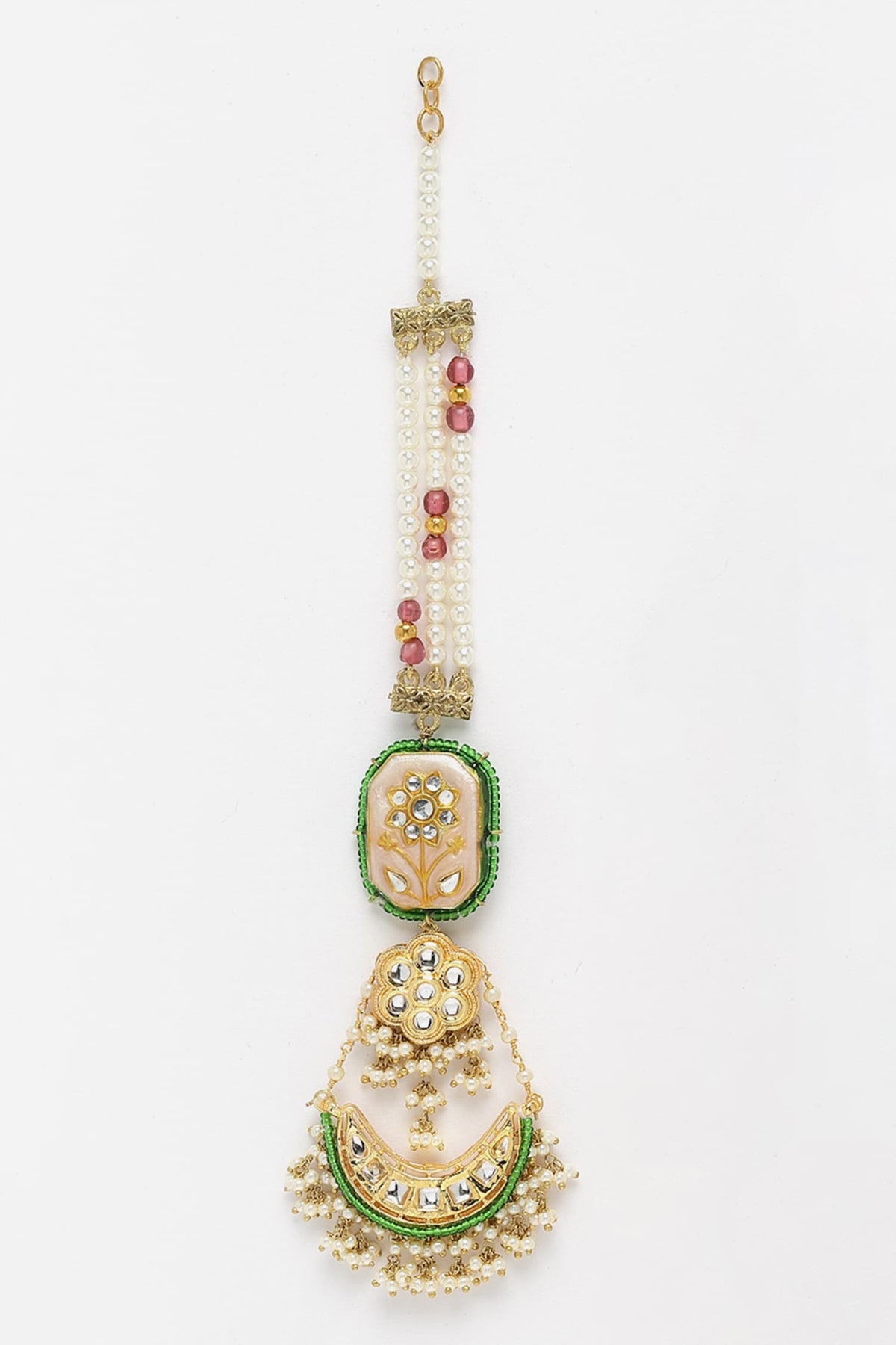 Kundan Embellished Dangler Earrings 