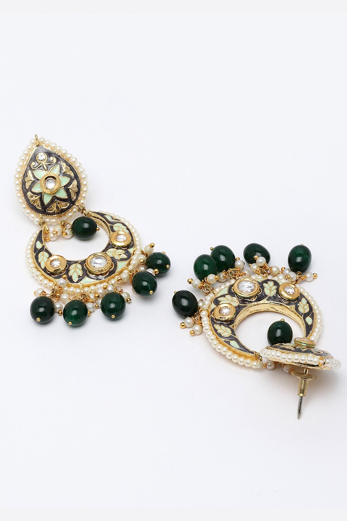 Meenakari Dangler Earrings 