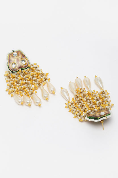 Bead Drop Dangler Earrings 