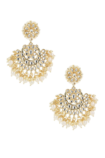 Kundan Floral Maangtikka Set 