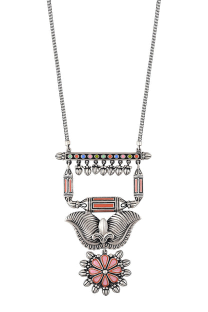 Flower Taveez Necklace 