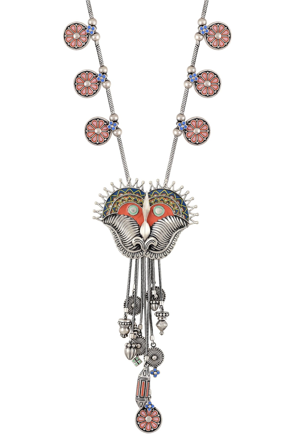 Kirtimukha Charm Necklace 