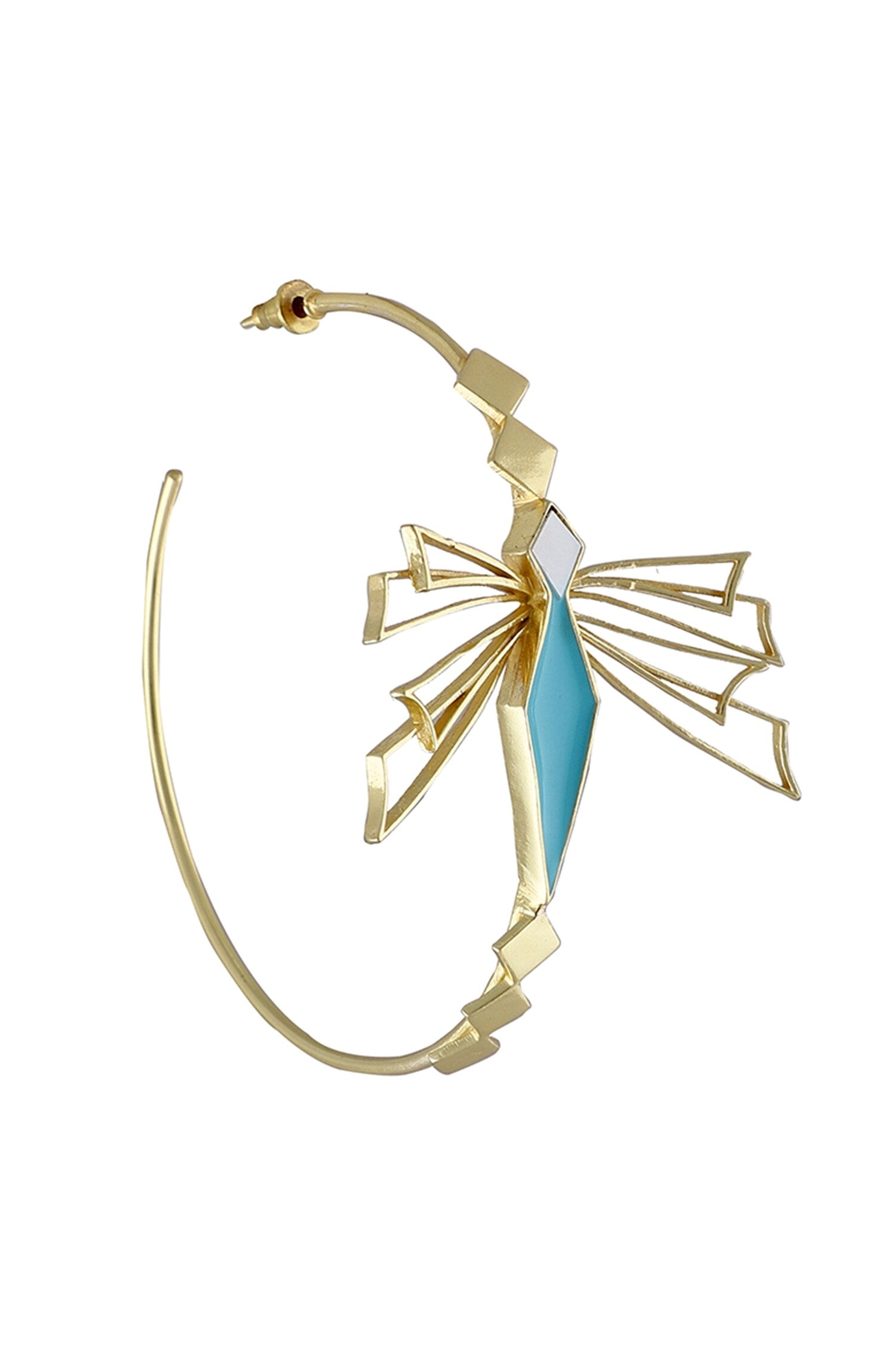 Elira Enamelled Hoops 