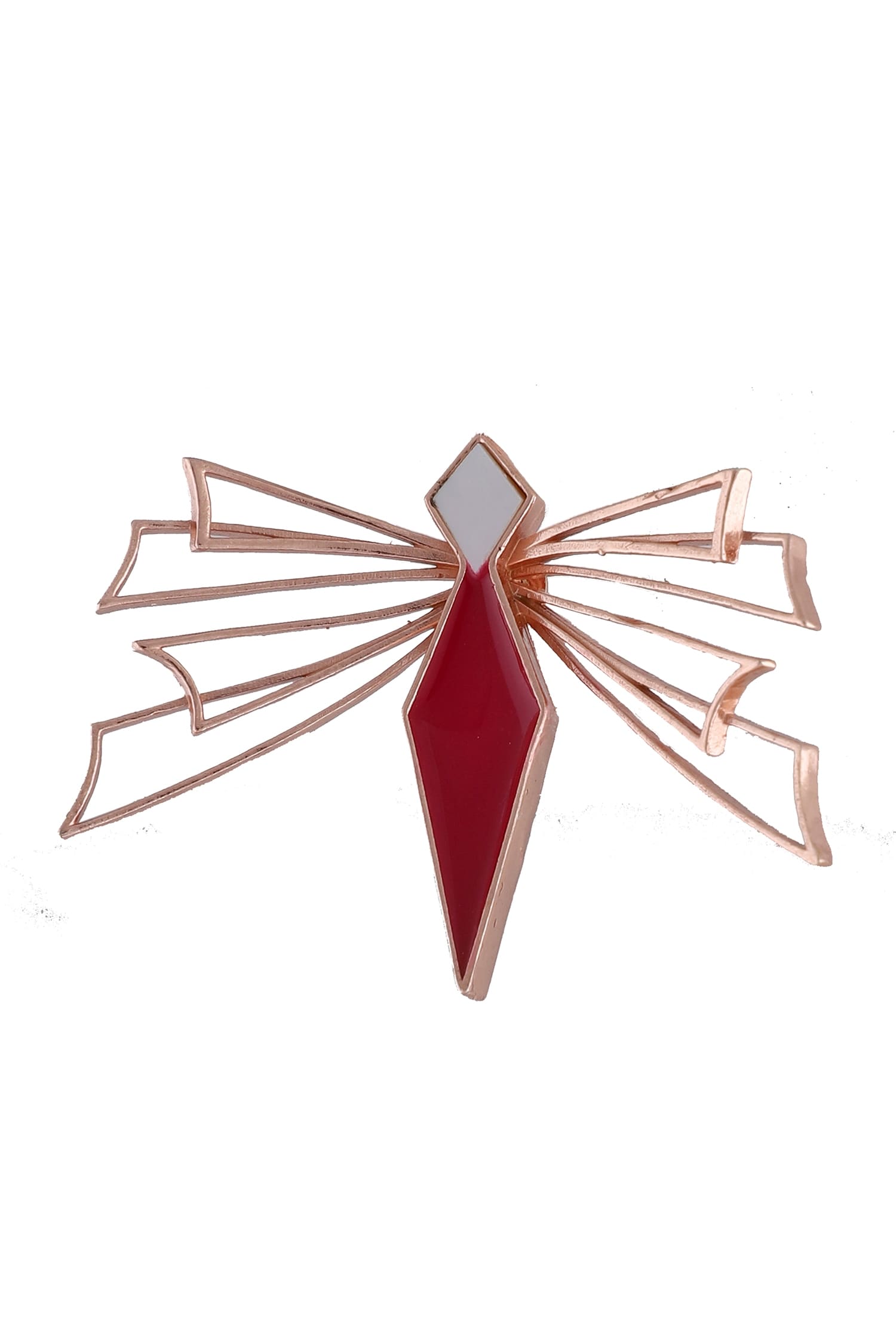 Eliza Enamelled Geometric Earrings 