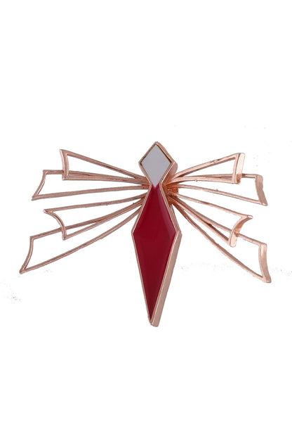 Eliza Enamelled Geometric Earrings 