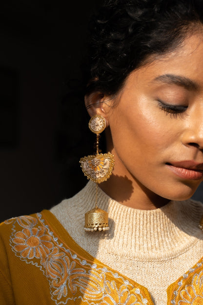 Handcrafted Kashmiri Jhumkas 