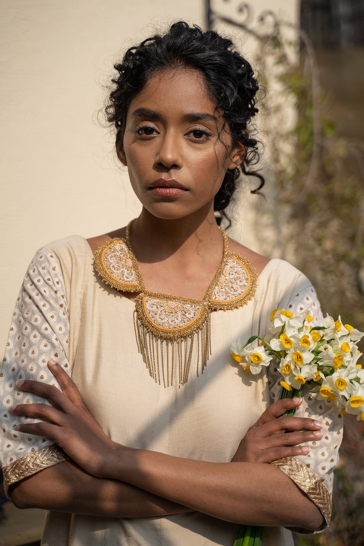 Handcrafted Embroidered Necklace 