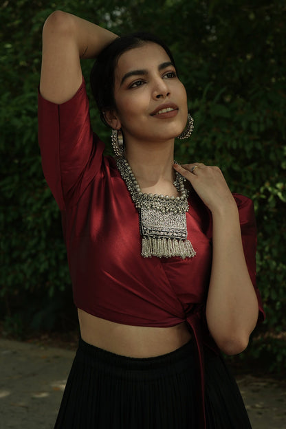 Handcrafted Oxidized Necklace 