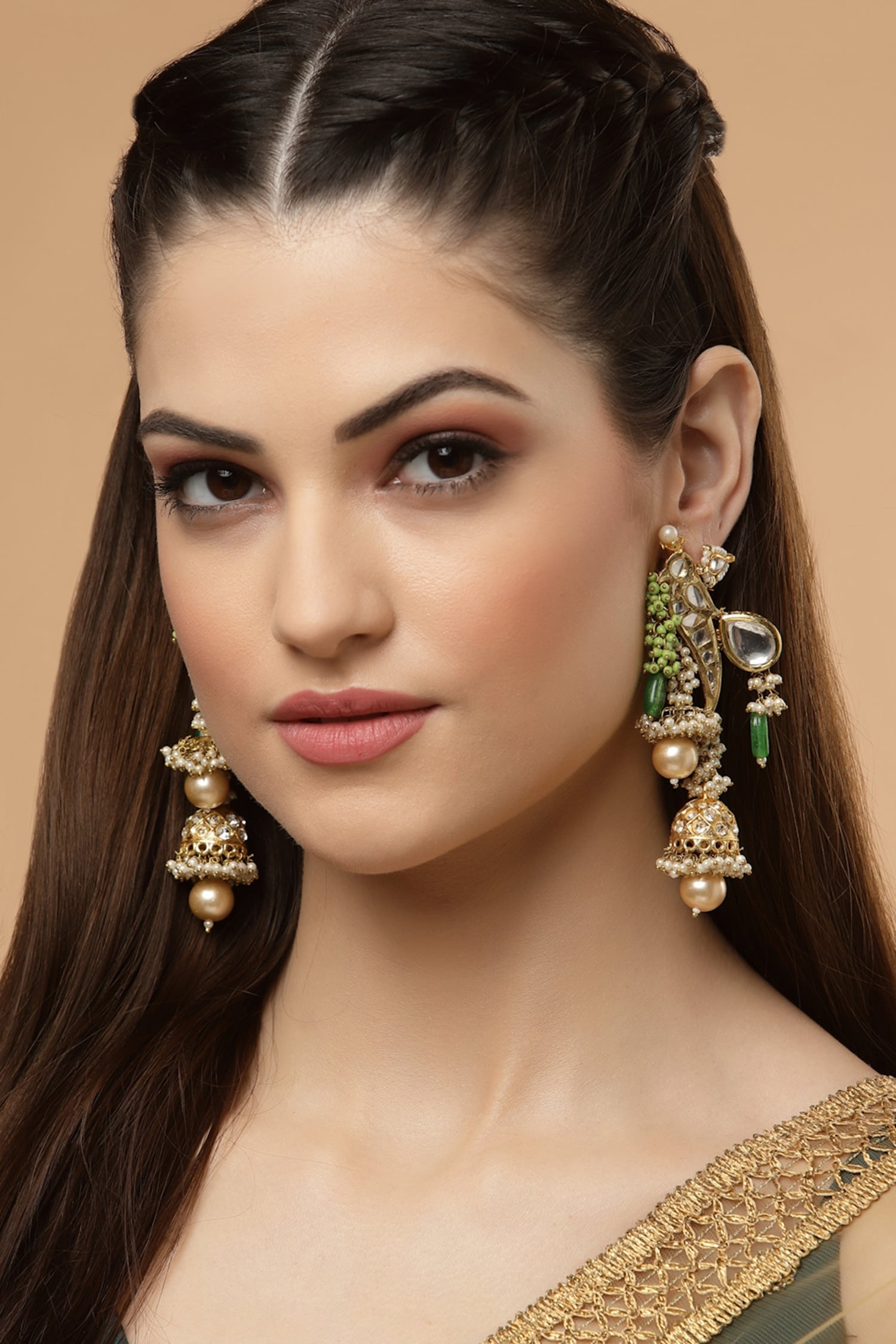 Kundan Embellished Earrings 
