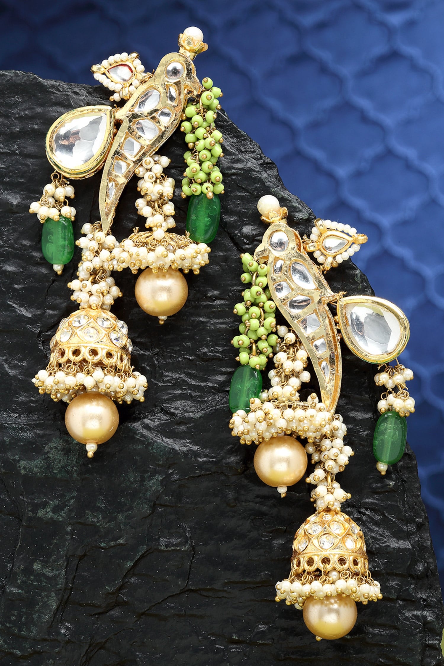 Kundan Embellished Earrings 
