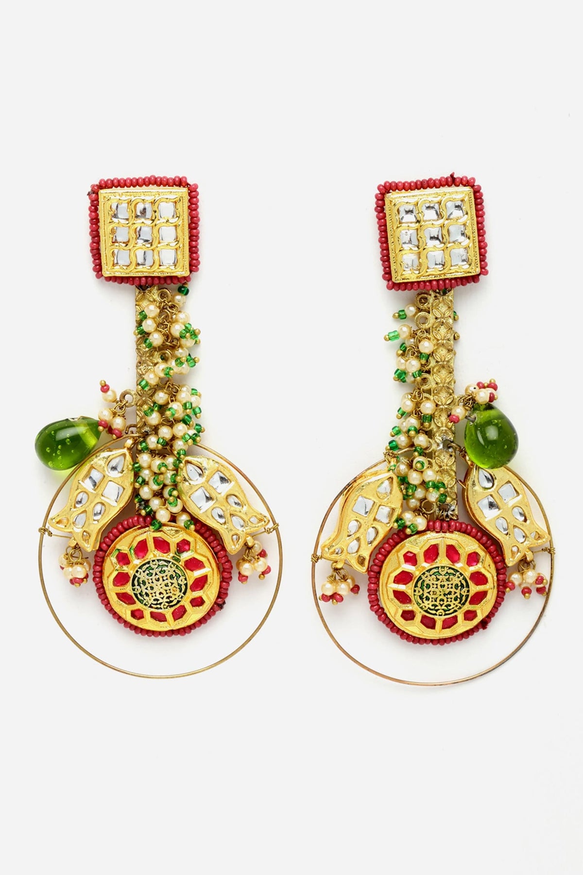 Kundan Embellished Earrings 
