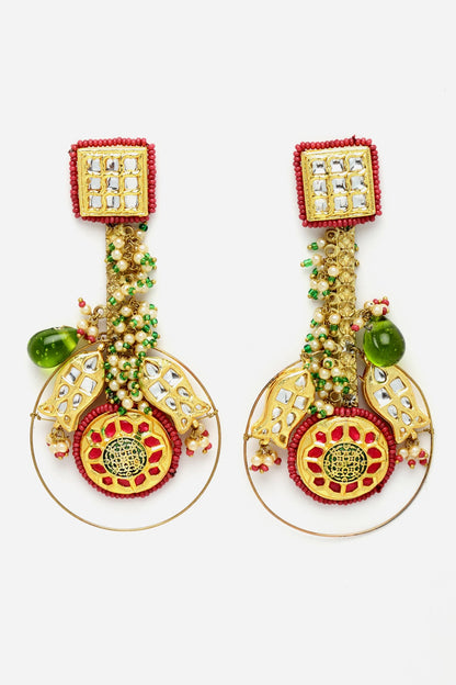 Kundan Embellished Earrings 