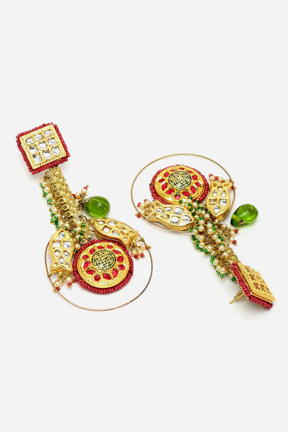 Kundan Embellished Earrings 