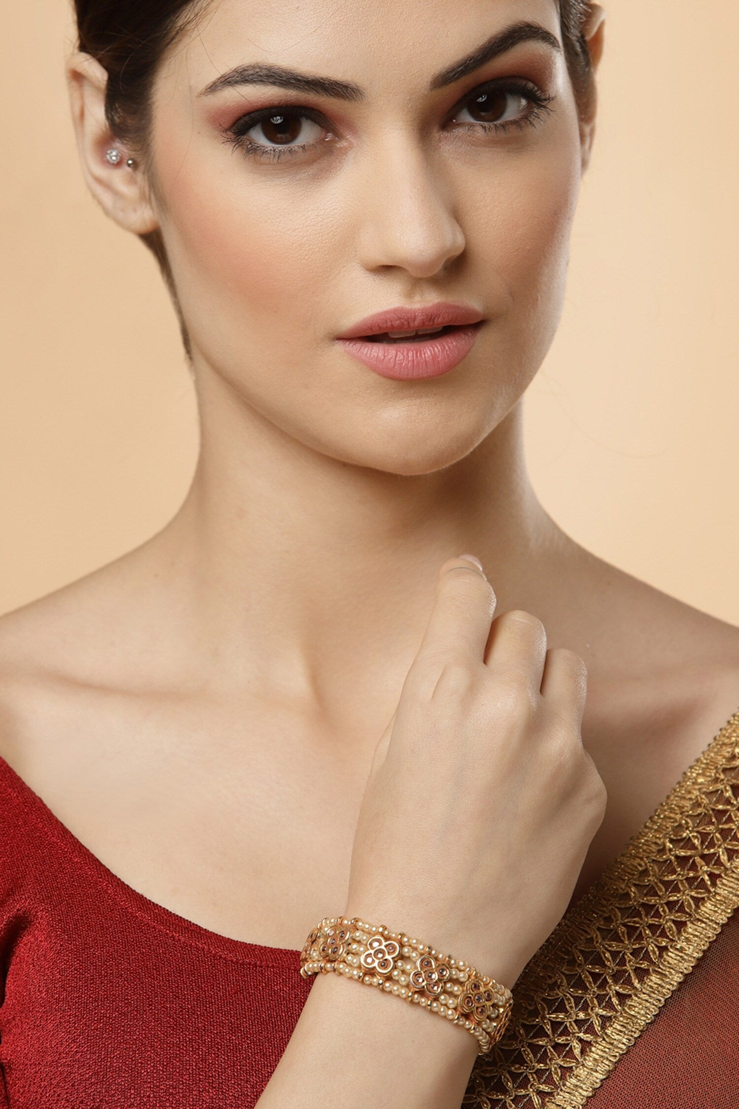 Kundan Embellished Bracelet 