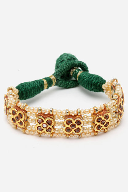 Kundan Embellished Bracelet 
