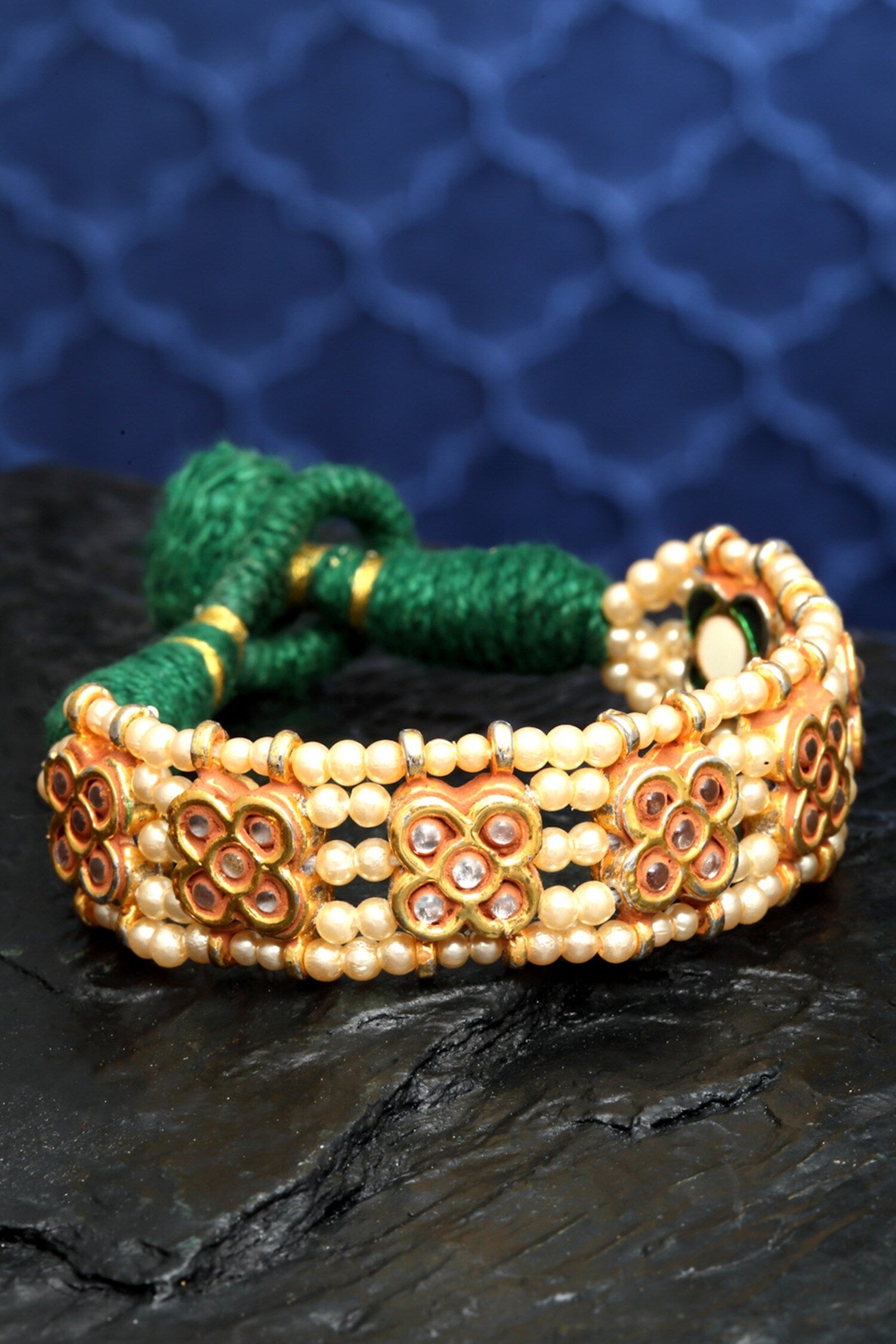 Kundan Embellished Bracelet 