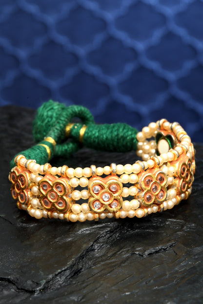 Kundan Embellished Bracelet 