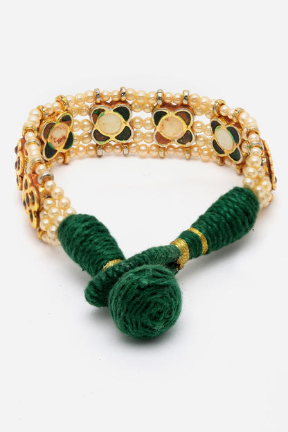 Kundan Embellished Bracelet 