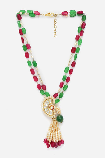 Pearl Drop Pendant Necklace 