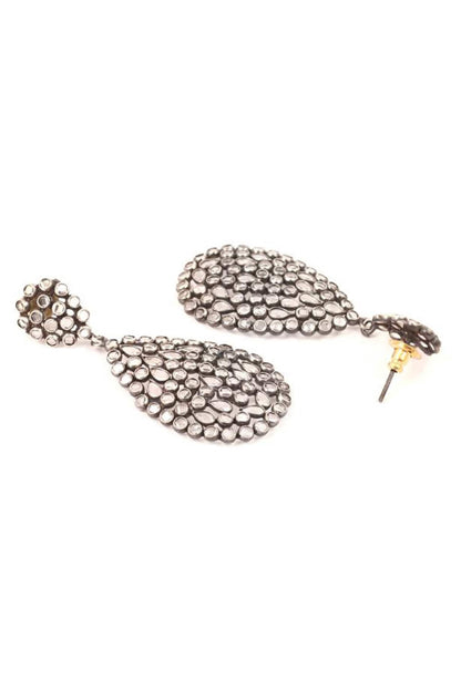 Stone Studded Dangler Earrings 