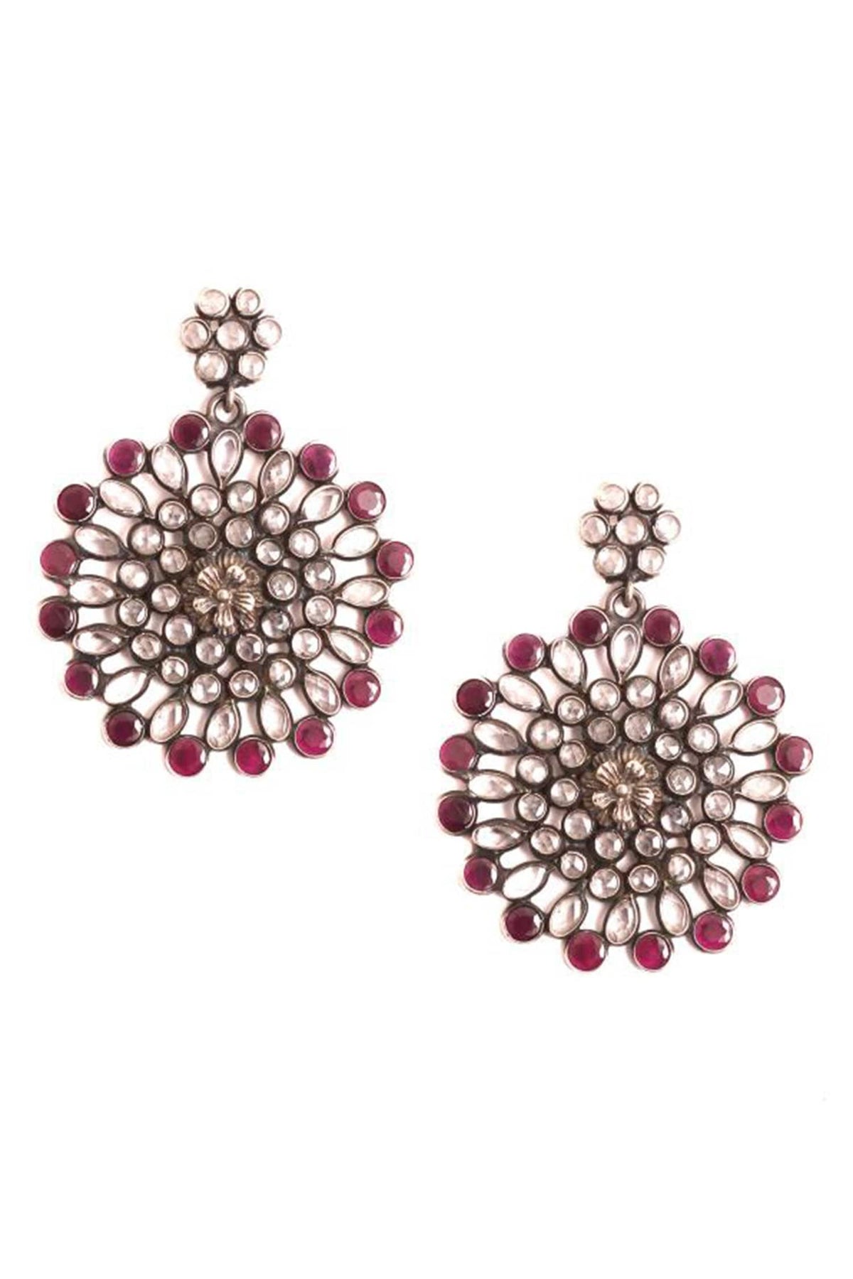 Handcrafted Stone Earrings 