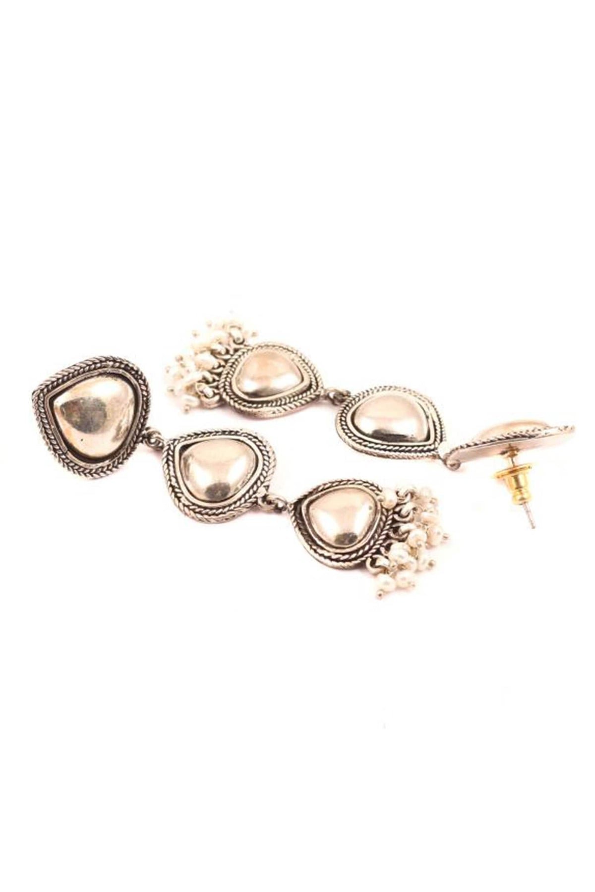 Handcrafted Tiered Earrings 
