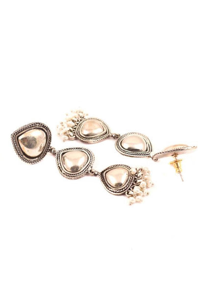 Handcrafted Tiered Earrings 