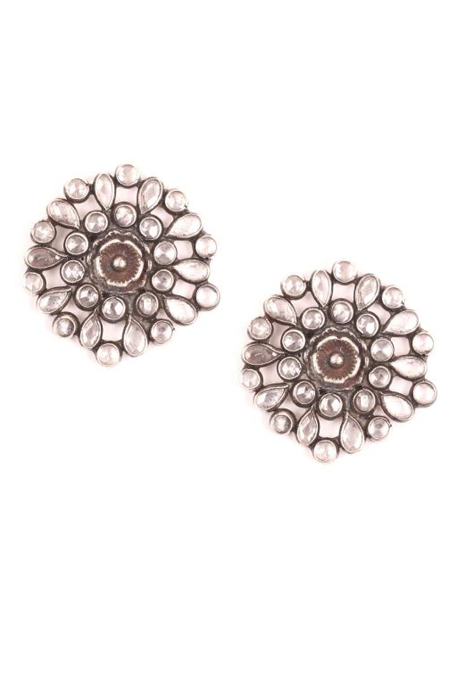 Floral Stud Earrings 