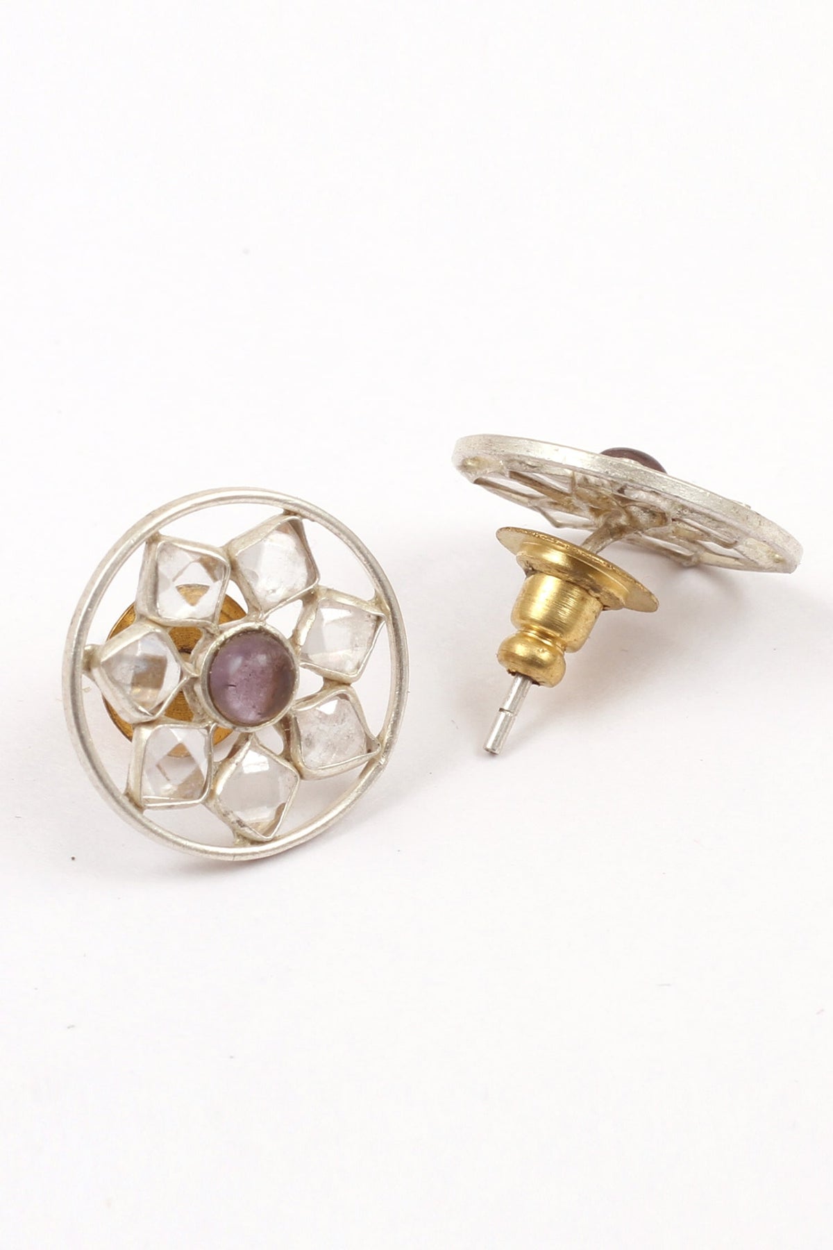 Floral Cutwork Earrings 