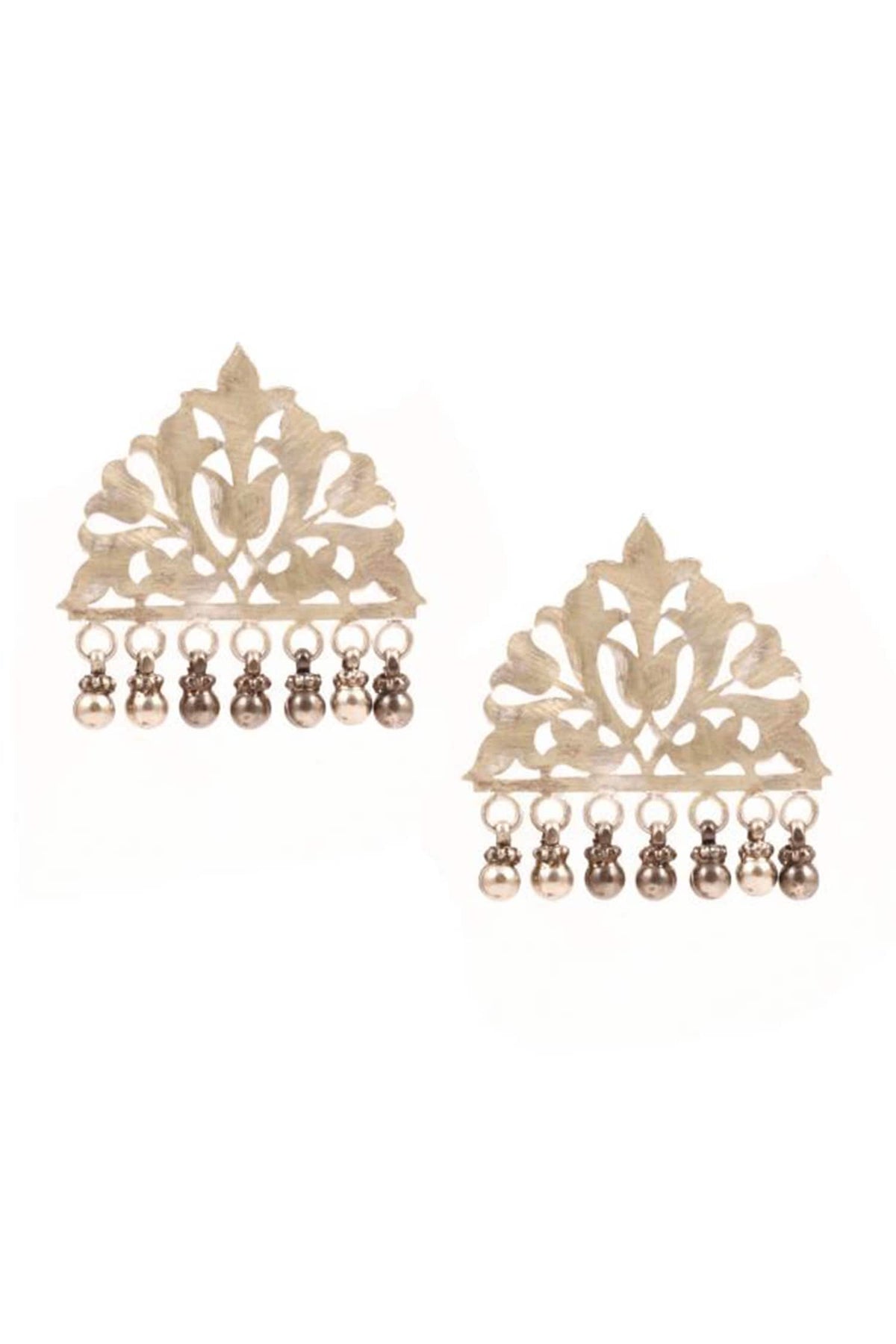 Floral Cutwork Earrings 