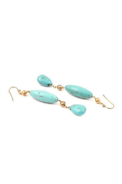 Stone Drop Earrings 
