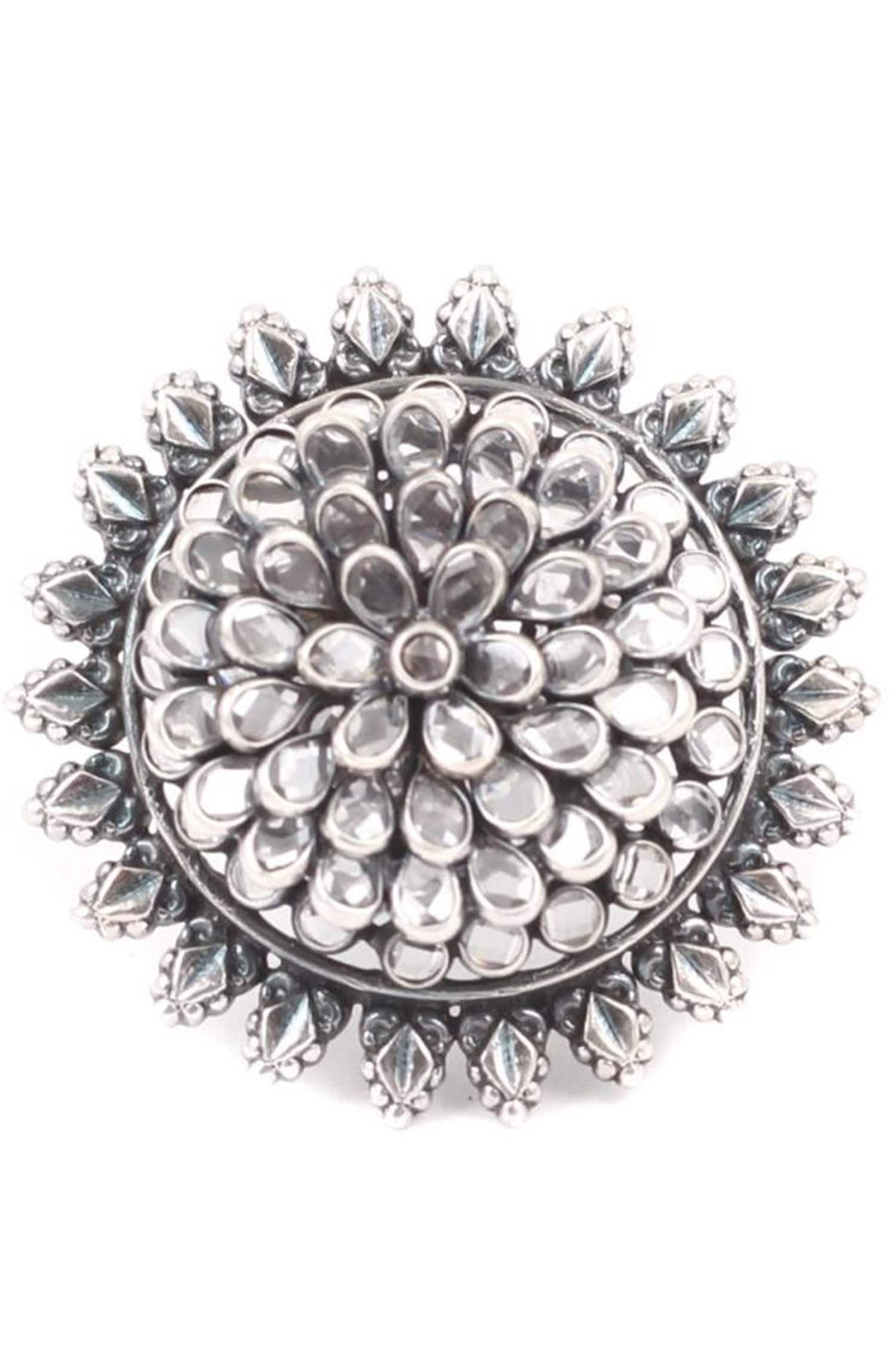 Floral Embellished Ring 