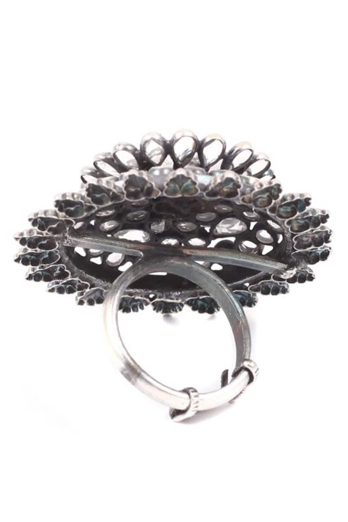 Floral Embellished Ring 