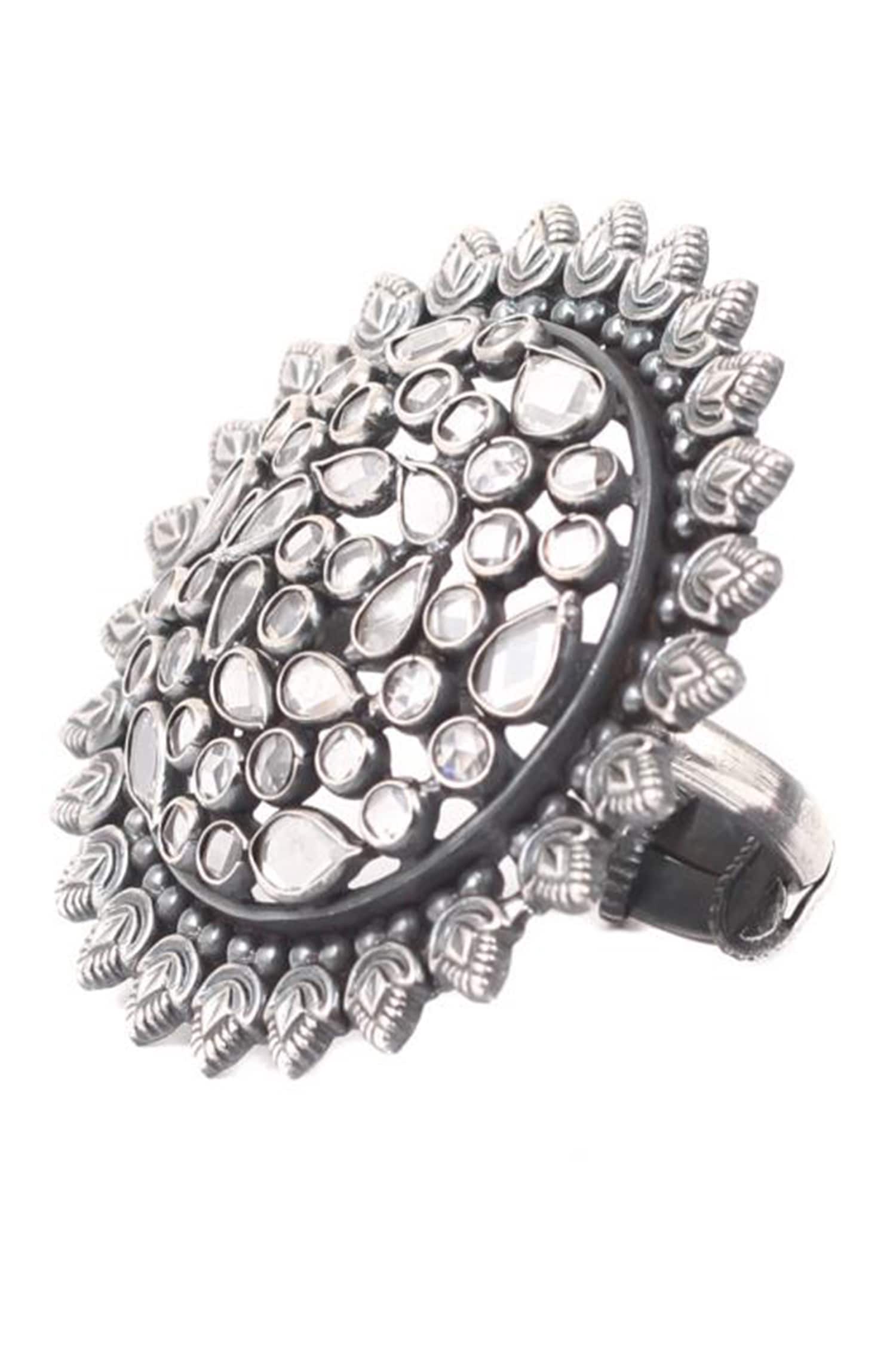 Stone Embellished Ring 