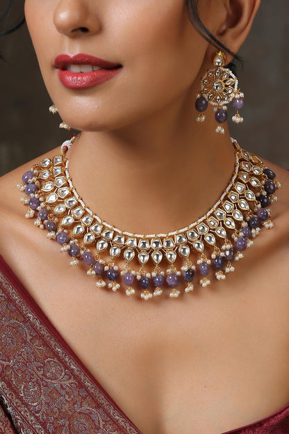 Kundan Embellished Choker Set 