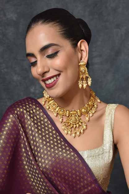 Temple Necklace Set 