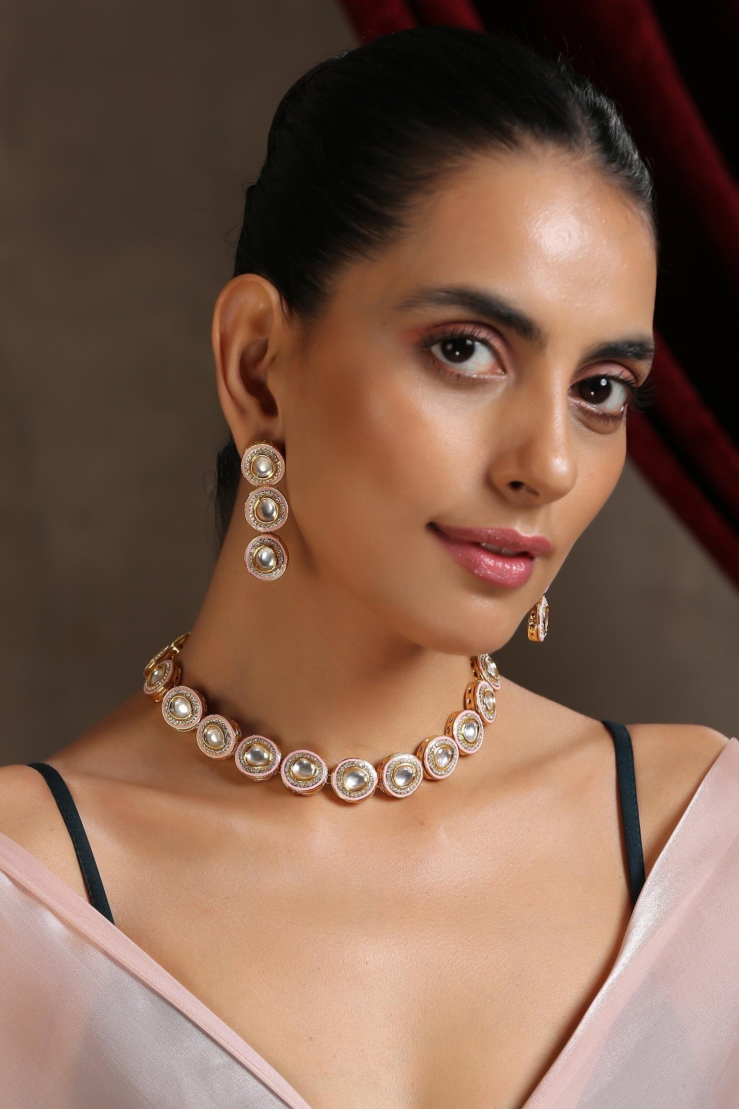 Kundan Embellished Choker Set 